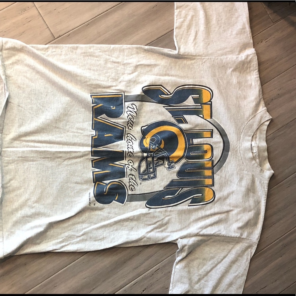 Rams memorabilia.